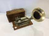 Rare Sm. Columbia Phonograph-The