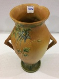 Lg. Roseville Dbl Handled Vase