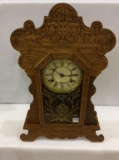 Antique Keywind Waterbury Kitchen Clock