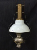 Vintage Hanging Rayo Kerosene Lamp w/