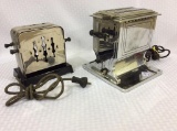 Lot of 2 Vintage Electric Toasters Including