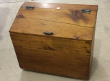 Primitive Lift Top Wood Box (Local Pick Up