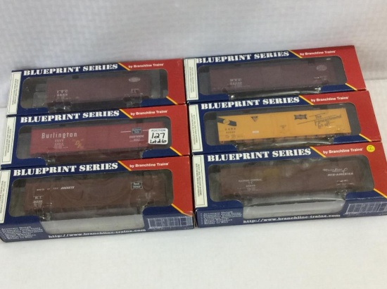 Lot of 6 Blueprint Series by Branchline Trains HO