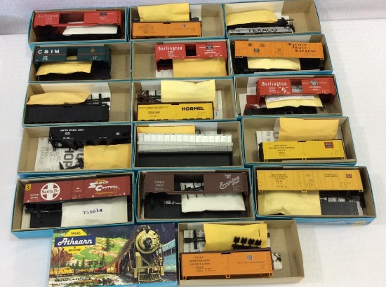 Lot of 16 Athearn Un-Assembled HO Scale Model Kits
