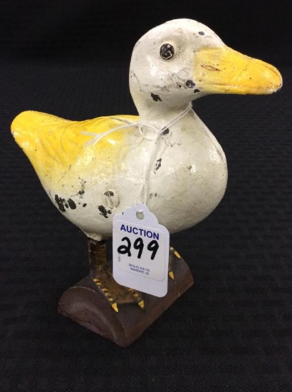 Iron Duck Bank (Approx, 6 Inches Tall X 5 Inches