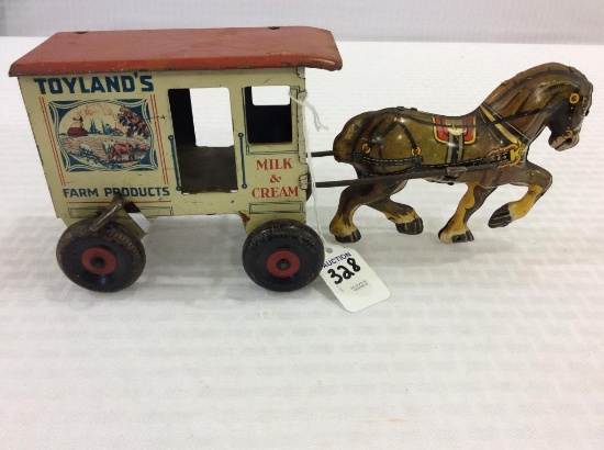 Marx Wind Up Tin Toylands Farm Products