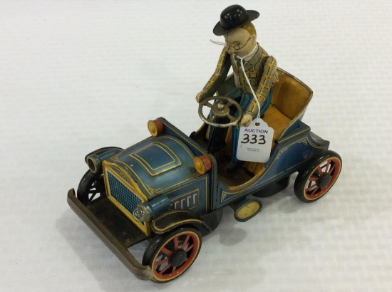 Battery Operated Tin Toy Car (MIssing One