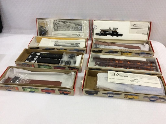 Lot of 8 HO Scale Walthers Un-Assembled Model