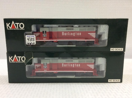 Lot of 2 Kato Ho Scale Freight Cars in Boxes-