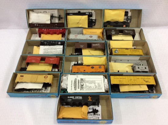 Lot of 16 Athearn Un-Assembled HO Scale Model