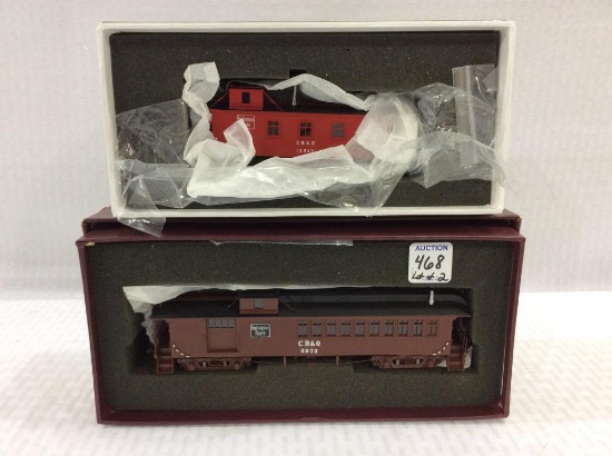 Lot of 2 HO Train Cars in Boxes Including