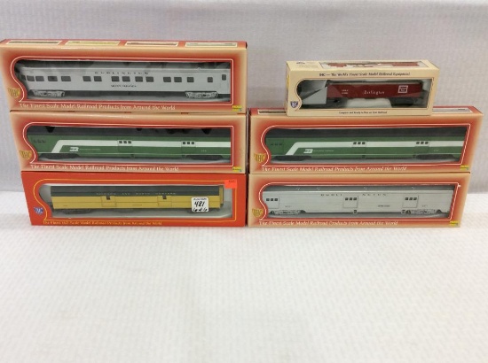 Lot of 6 IHC Model HO Scale RR Cars in Boxes