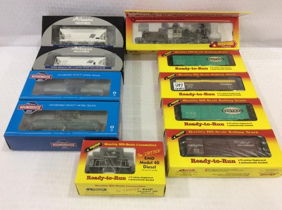 Lot of 10 Roundhouse & Athearn  HO Scale Train