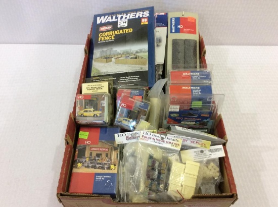 Group of Mostly Walthers Cornerstone HO Scale