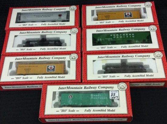 Lot of 7 InterMountain Railway Company HO Scale