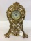 Brass Figural Cupid Design Wind Up Clock