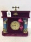 Waterbury Clock Co. Plush Toilette Clock