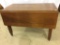 Wood Drop Leaf Table (Approx. 27 Inches Tall