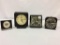 Lot of 4 Alarm Clocks-In Working Condtion