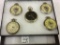Lot of 5 Westclox Open Face Pocket Watches-