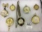 Group of 7 Mostly Necklace or Pin Design Watches