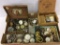 Box w/  Many Pocket Watches-Parts Only