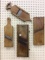 Lot of 4 Vintage Wood Kraut Cutters