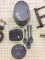 Group of 6 Grey Granite Pieces Including