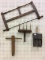 Lot of 4 Primitive Tools Including Saw,