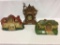 Lot of 3 Metal Wind Up Clocks (Some