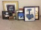 Approx. 18 Various Framed Prints-Modern Art