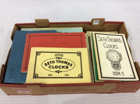 Approx. 25 Booklets on Various Clocks