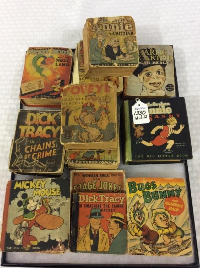 Lot of 12 Various Big Little Books Including