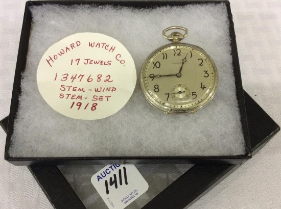 Howard Watch Co. 17 Jewel 1347682