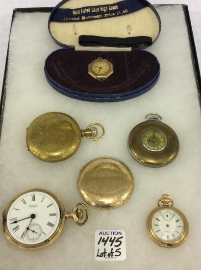 Lot of 5 Various Watches Including Century