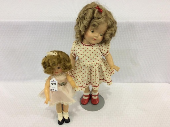 Lot of 2 Dolls Including Sm. Ideal Shirley