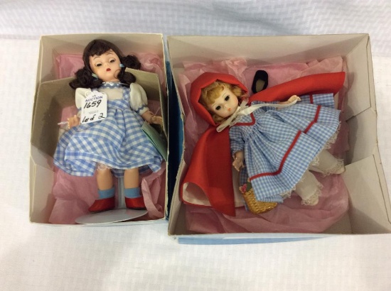 Lot of 2 Madame Alexander Dolls in Boxes