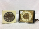 Lot of 2 Electric Clocks Including Westclox