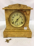 Seth Thomas Keywind Mantle Clock w/ Key