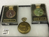 Lot of 3 Westclox Pocket Watches Including