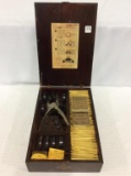 Wood Box with Standard Watch Crystal Insertion