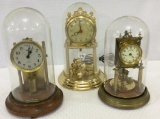 Lot of 3 Anniversary Clocks (Un-Sure of Working