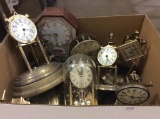 Lg. Box of Anniversary Clocks- Parts Only