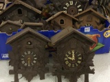 Lg. Box of Parts Only Cuckoo Clocks