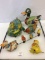 Lot of 5 Wind Up Tin Duck Toys