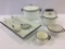 Lot of 7 White Porcelainware Pieces Including