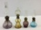 Lot of 4 Various Color Sm.  Lamps