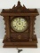 Waterbury Keywind Shelf Clock w/ Key
