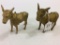 Lot of 2 Iron Donkey Banks