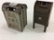Lot of 2 Various US Mail Iron Banks